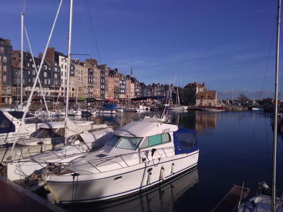 Cote Lavoir A Honfleur, Parking Prive, Ascenseur Esterno foto