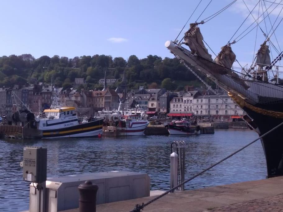 Cote Lavoir A Honfleur, Parking Prive, Ascenseur Esterno foto