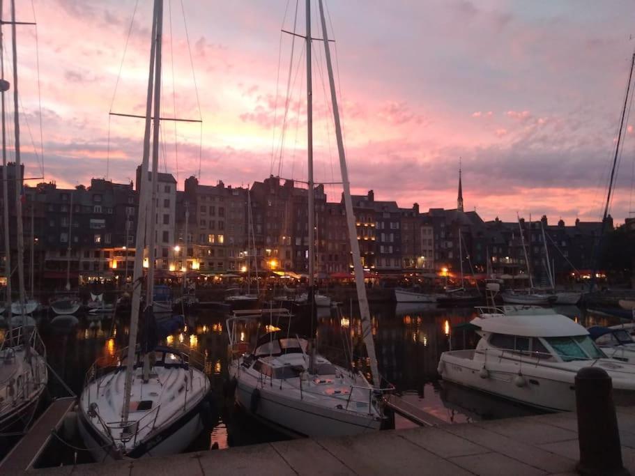 Cote Lavoir A Honfleur, Parking Prive, Ascenseur Esterno foto